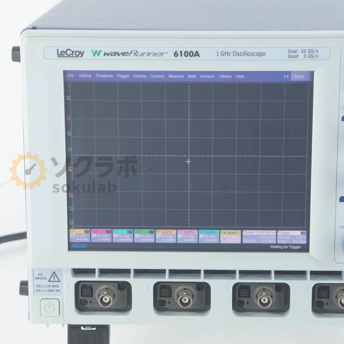 LeCroy waveRunner 6100A 1GHz Oscilloscope 6KA [h1249050302]
