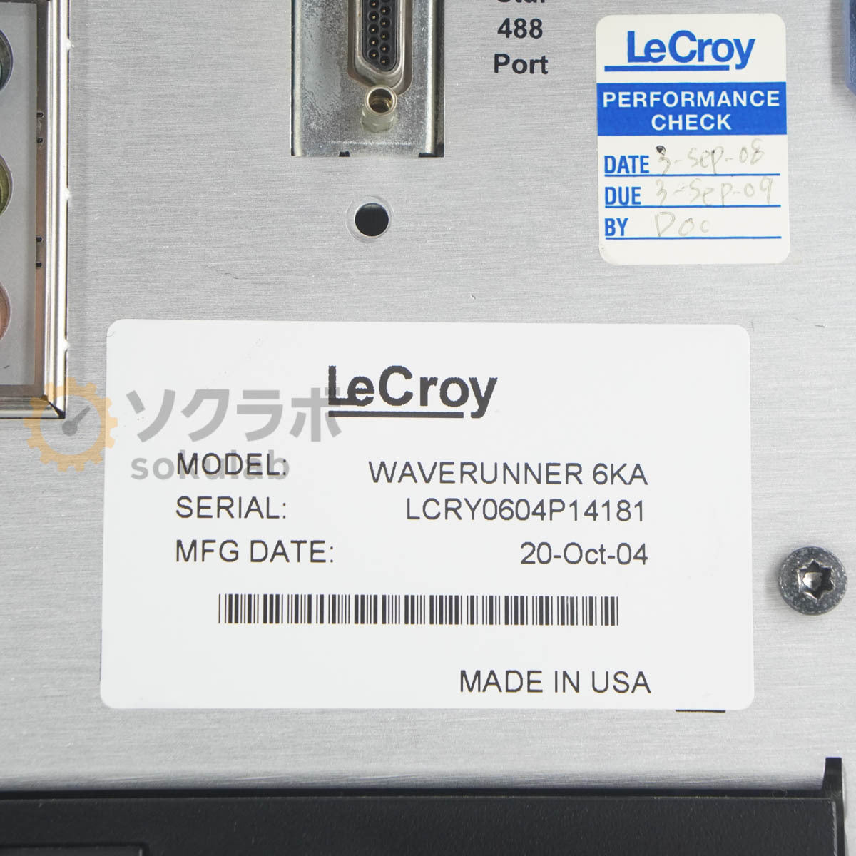 LeCroy waveRunner 6200A 2GHz Oscilloscope 6KA [e1249055172]