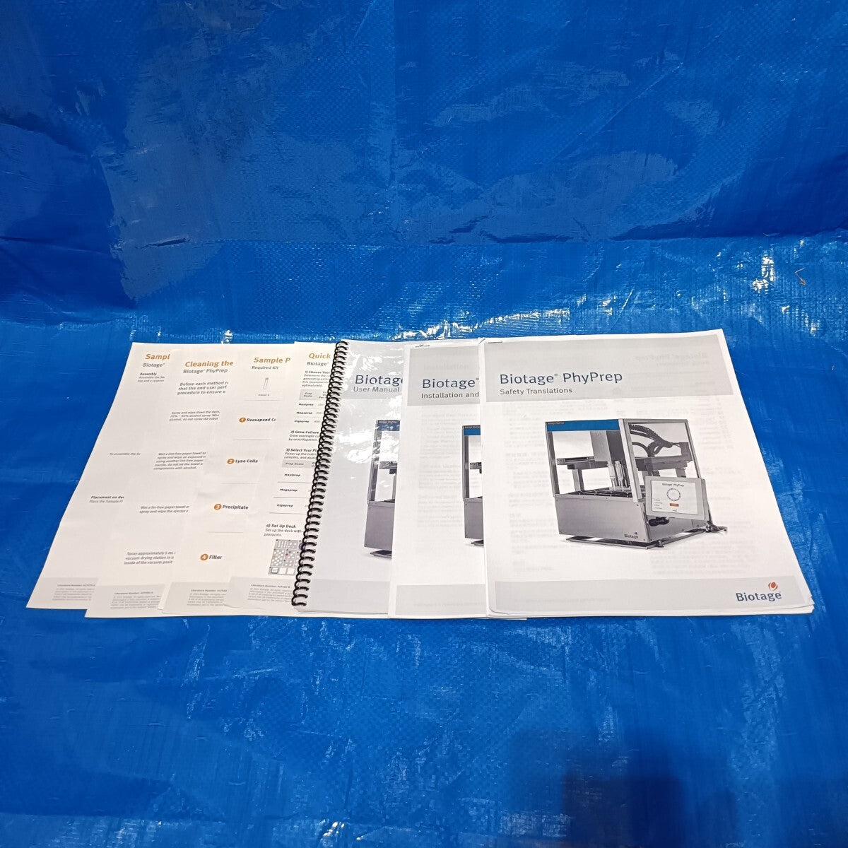 Biotage PhyPrep 416700 Automated Plasmid DNA Purification System with Control Tablet PC [1249072567]