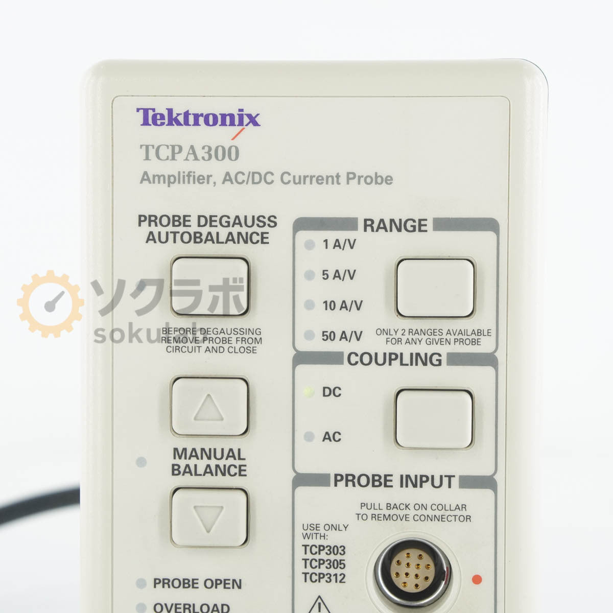 Tektronix TCPA300 Amplifier AC/DC Current Probe [f1249074546]