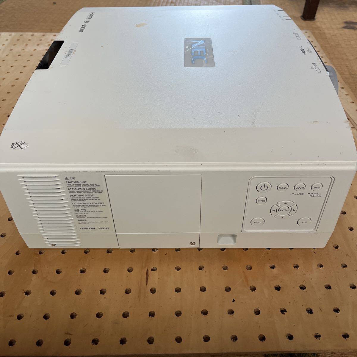 NEC PA803U Projector 8000lm Lamp 2592 hours [c1249276751]