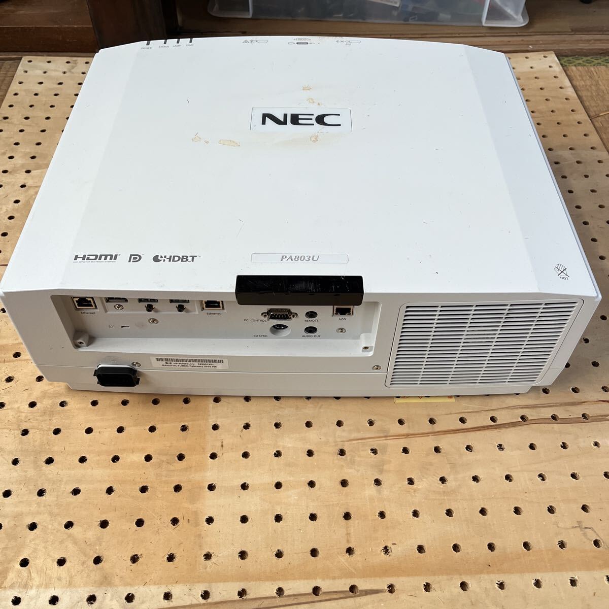 NEC PA803U Projector 8000lm Lamp 2863 hours [r1249283322]