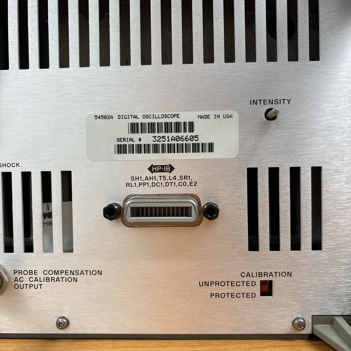 Hewlett Packard 54502A Digital Oscilloscope 400MHz 400MSa/s [d1249326159]