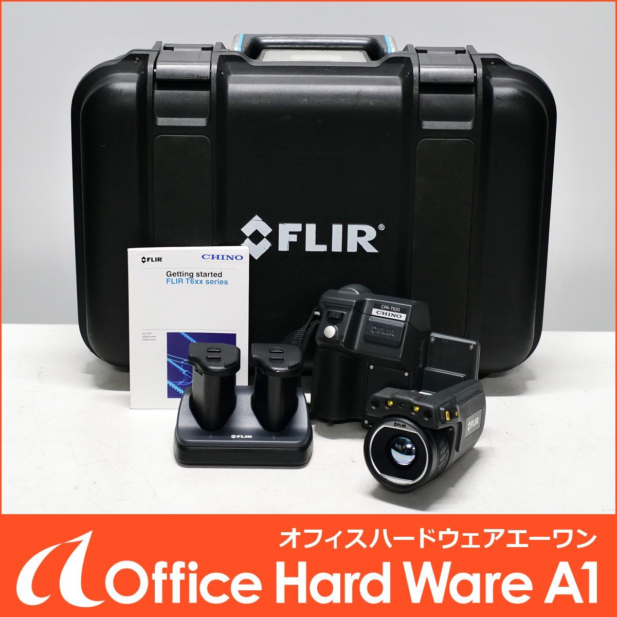 FLIR T620 Thermal Camera 640x480 with 2 Batteries and Charger [t1249459189]