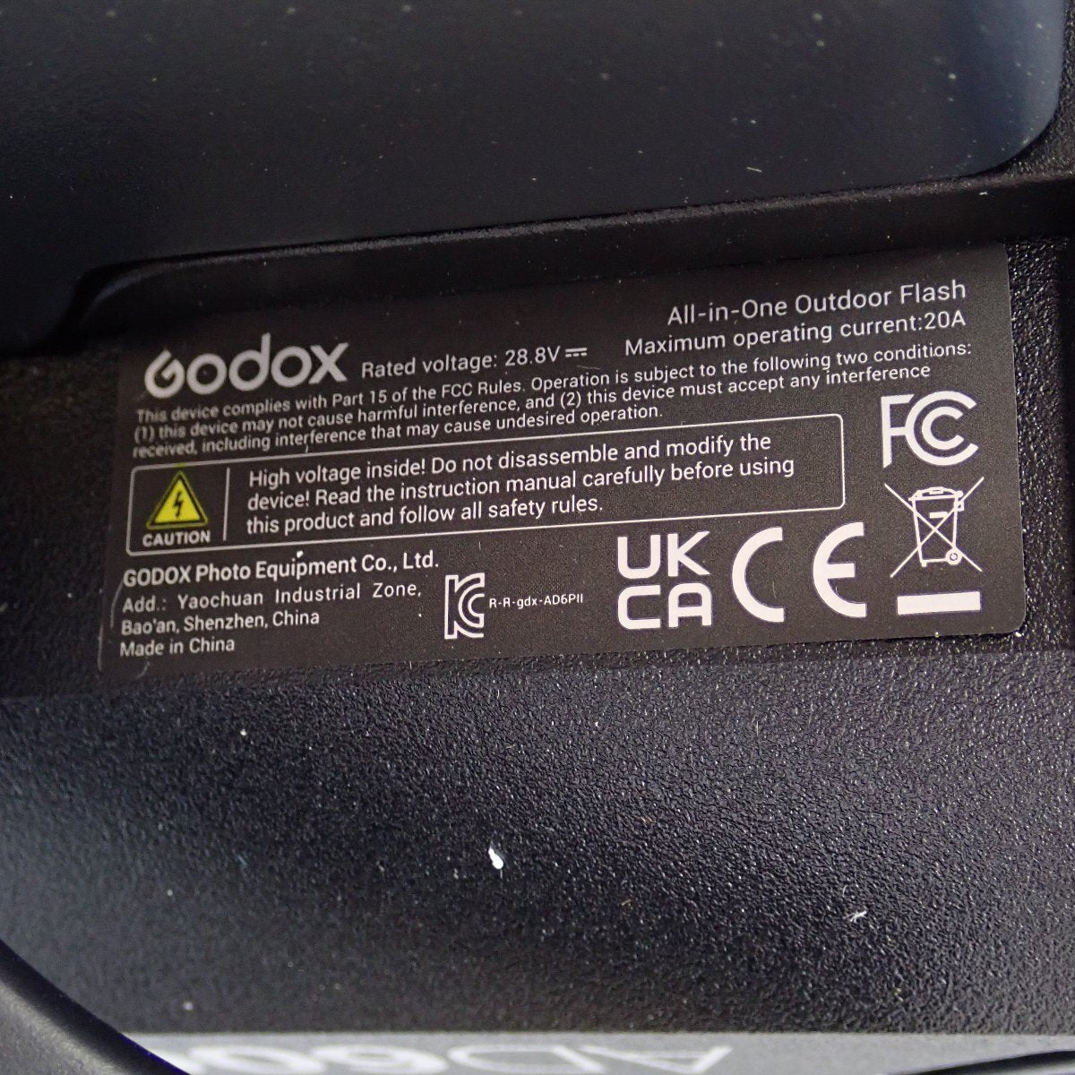 GODOX AD600ProII TTL All-in-One Outdoor Flash Light [1249460808]