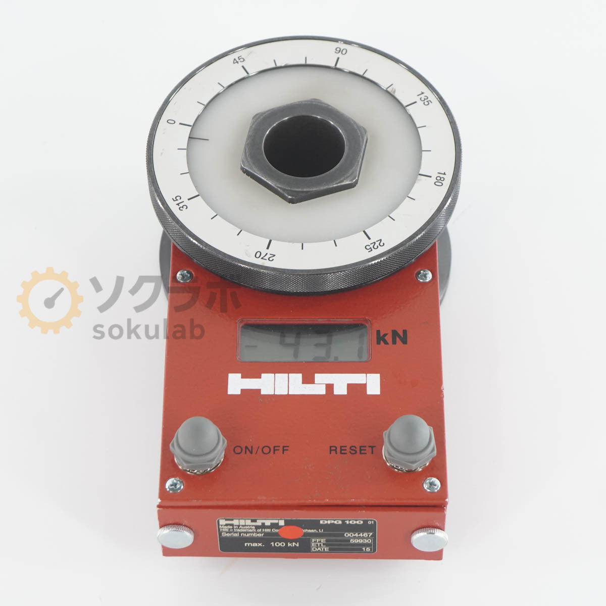 HILTI DPG 100 01 Anchor Tester [l1249612479]