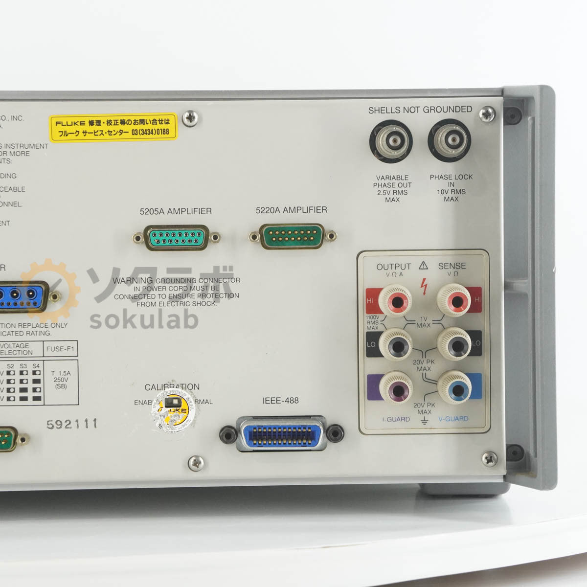 Fluke 5700A Calibrator Multi-Function Calibrator with Power Cord [h1249605358]