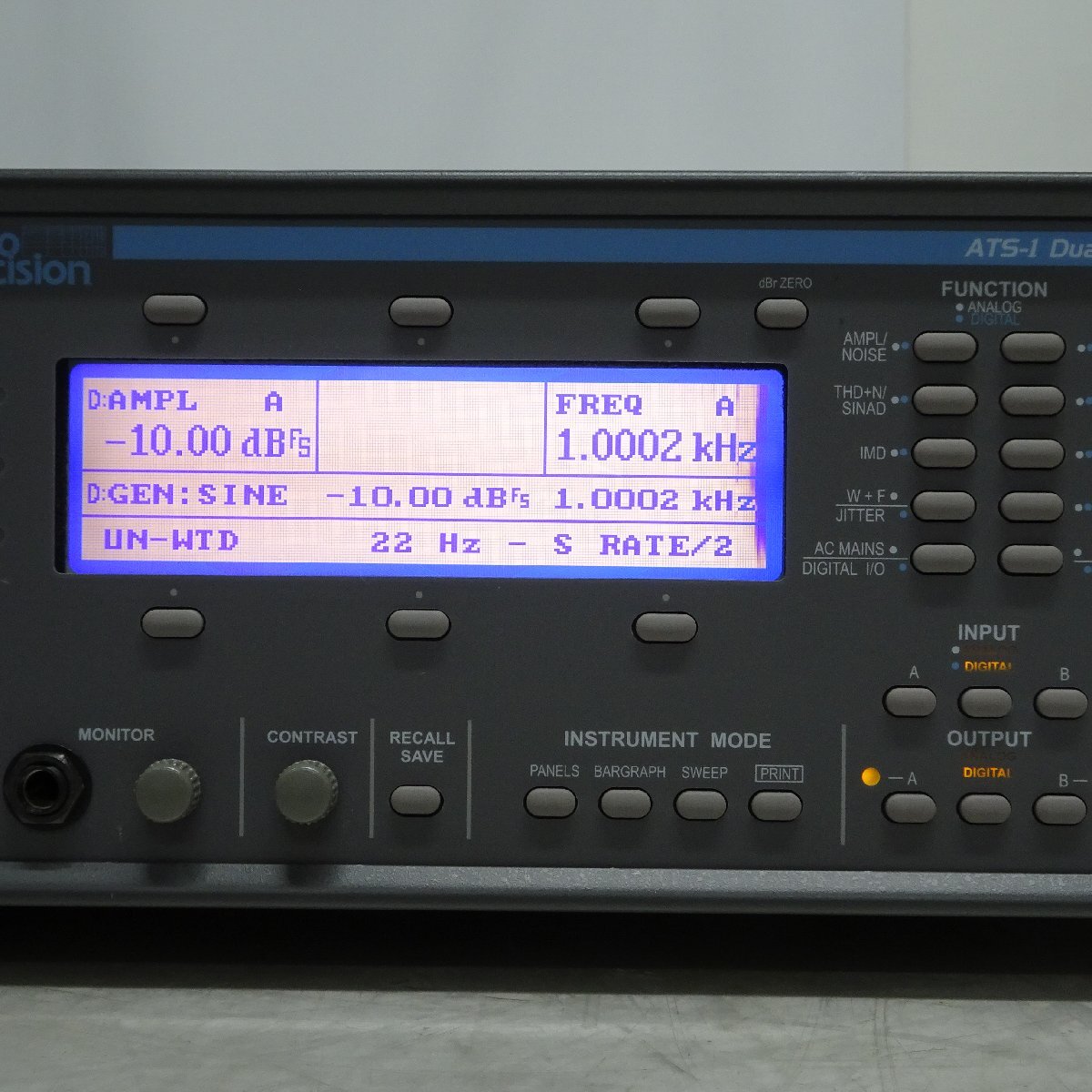 Audio Precision ATS-1 Dual Domain Audio Test System (as-is) [n1249832119]