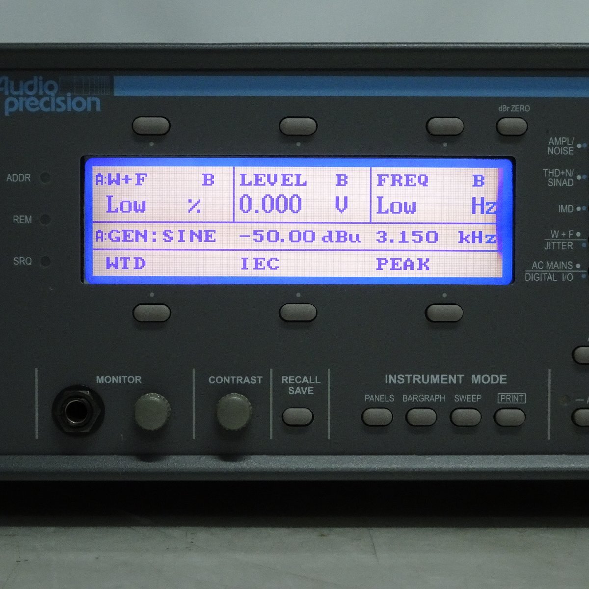 Audio Precision ATS-1 Dual Domain Audio Test System (as-is) [n1249832119]