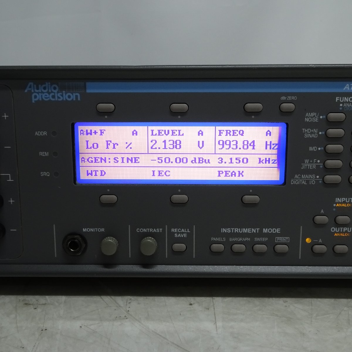 Audio Precision ATS-1 Dual Domain Audio Test System (as-is) [n1249832119]