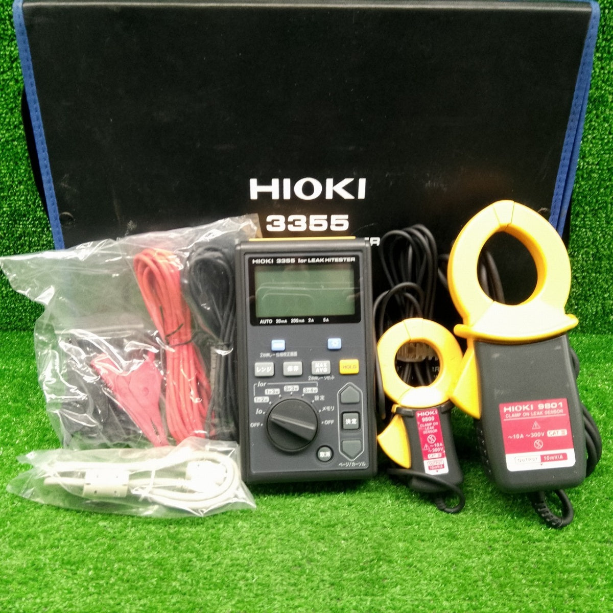 Hioki 3355-04 Leakage Tester Clamp Sensor with 12 pcs [b1249928549]