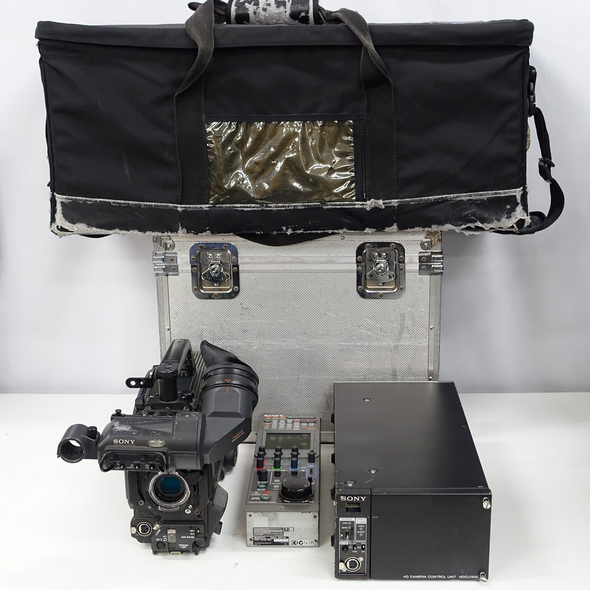 SONY HDC-1500 HD Studio Camera with HDVF-20A HDCU1500 RCP-751 [u1249969688]