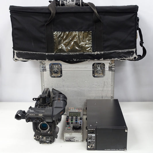 SONY HDC-1500 HD Studio Camera with HDVF-20A HDCU1500 RCP-751 [u1249969688]