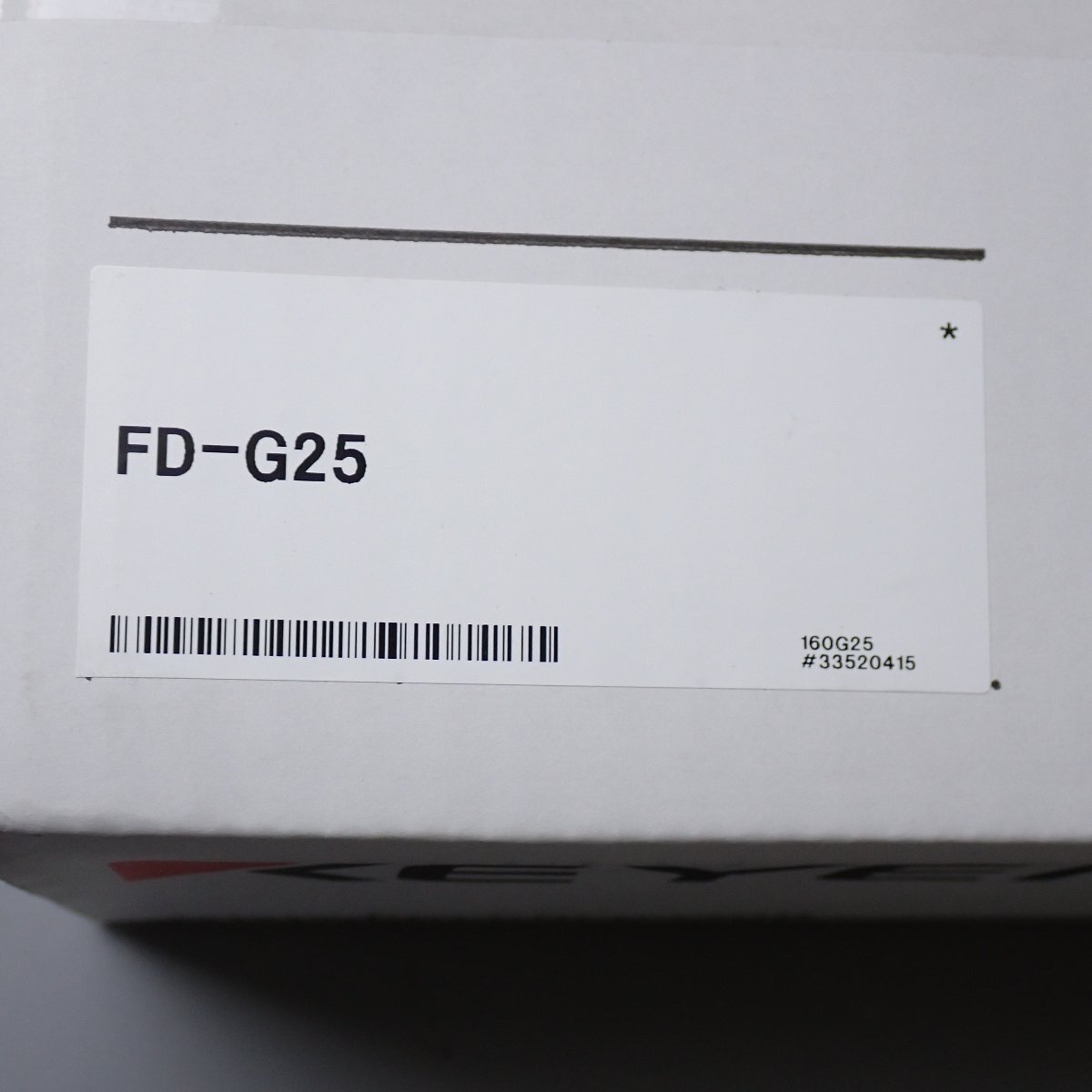Keyence FD-G25 Clamp-On Gas Flow Meter Pipe Size 20A 25A (open box) [e1249969469]