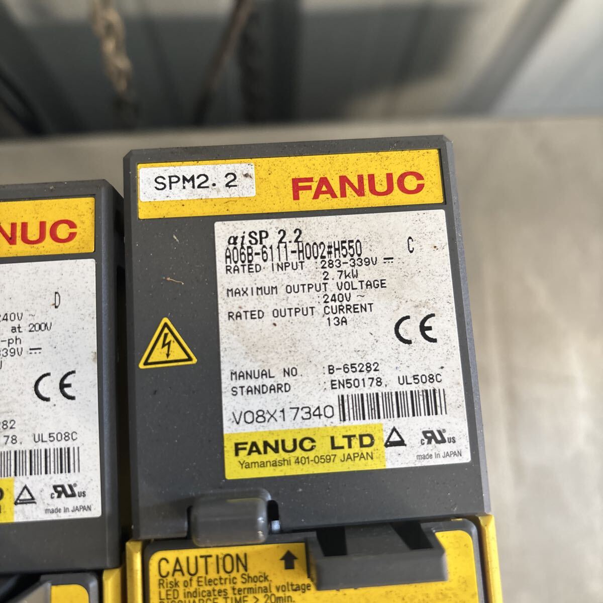 FANUC AMPLIFIER (as-is) [p1250021756]