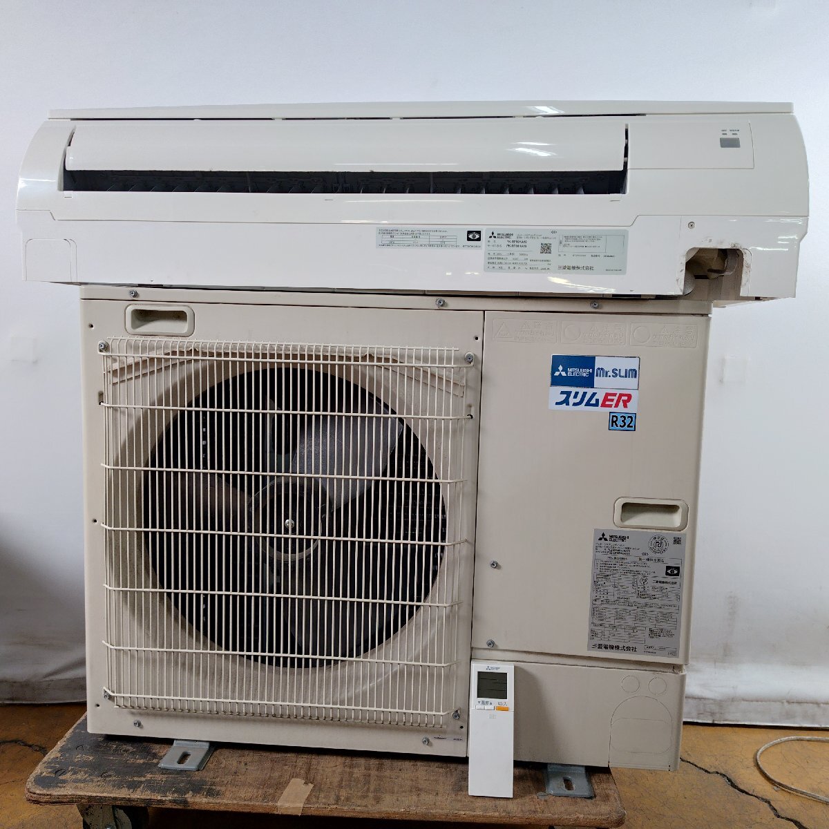 Mitsubishi Electric PK-RP80KA19 Air Conditioner 3HP 200V Wall-Mounted with PUZ-ERMP80HA13 [f1250092915]