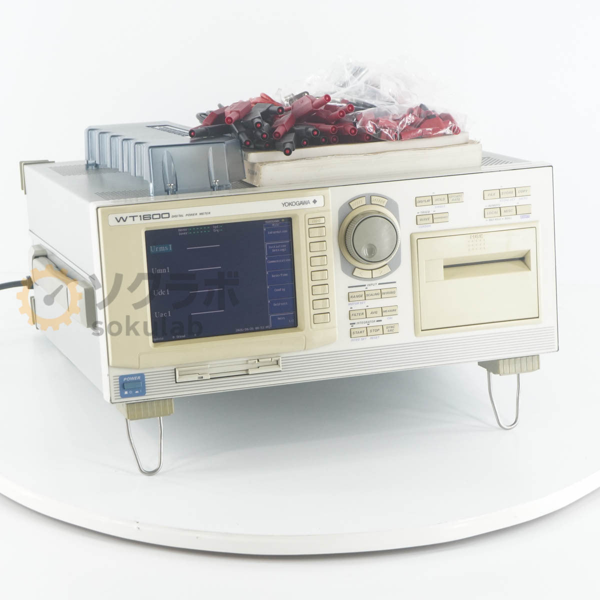 Yokogawa WT1600 Digital Power Meter 11/2025CAL 760101-60-C1-M/B5/C10/DA/MTR/7N [l1250117906]