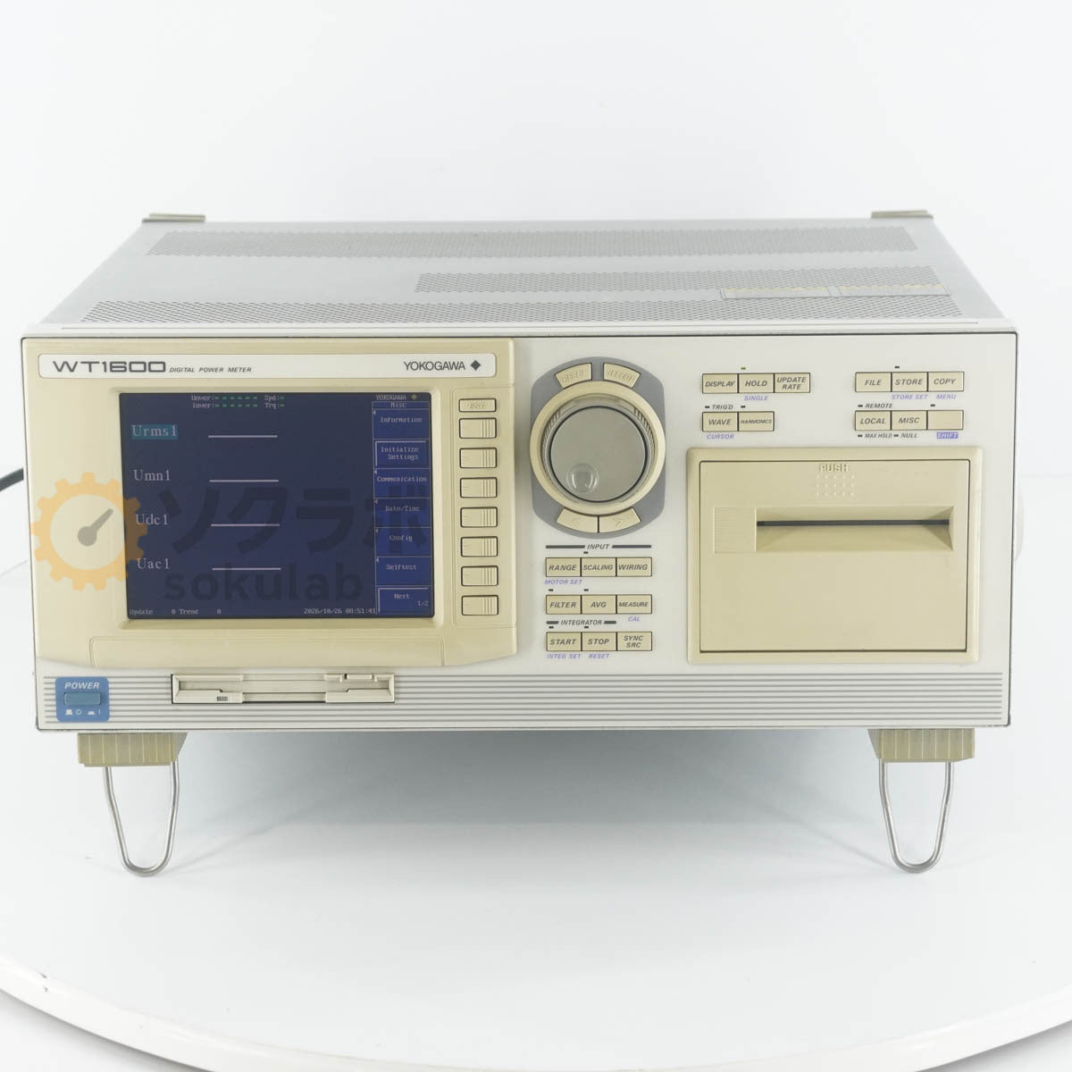Yokogawa WT1600 Digital Power Meter 11/2025CAL 760101-60-C1-M/B5/C10/DA/MTR/7N [l1250117906]