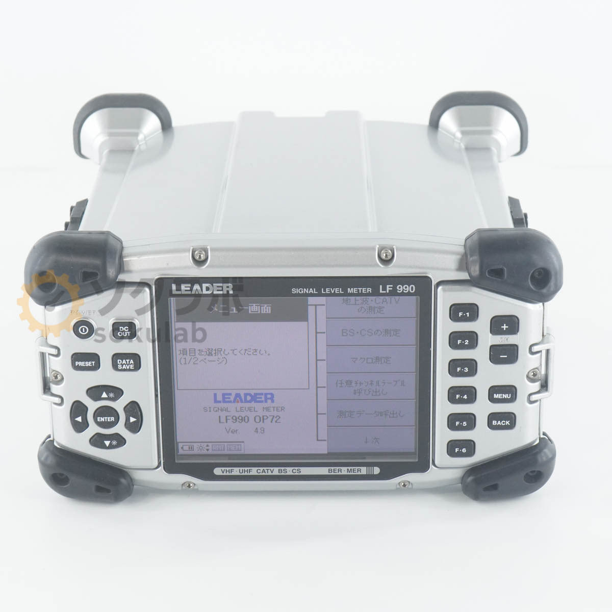 LEADER LF 990 SIGNAL LEVEL METER with OP72 Calibration valid until April 2027 [m1250101799]