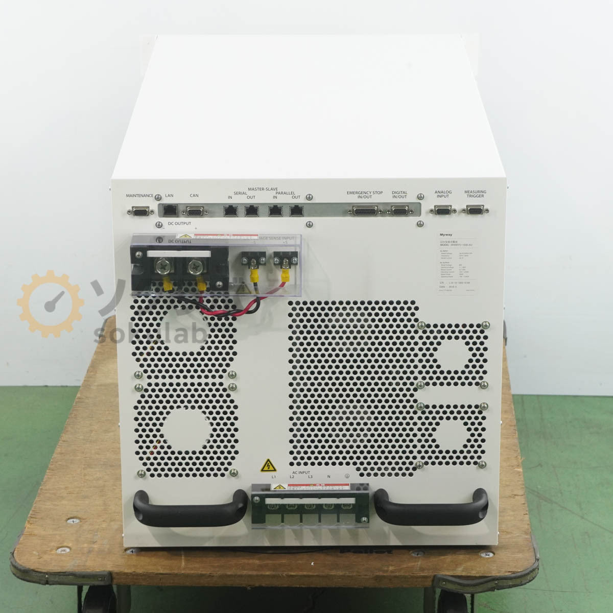 Myway MWBFP3-1008-J02 Regenerative DC Power Supply 200V 3-Phase [j1250111295]