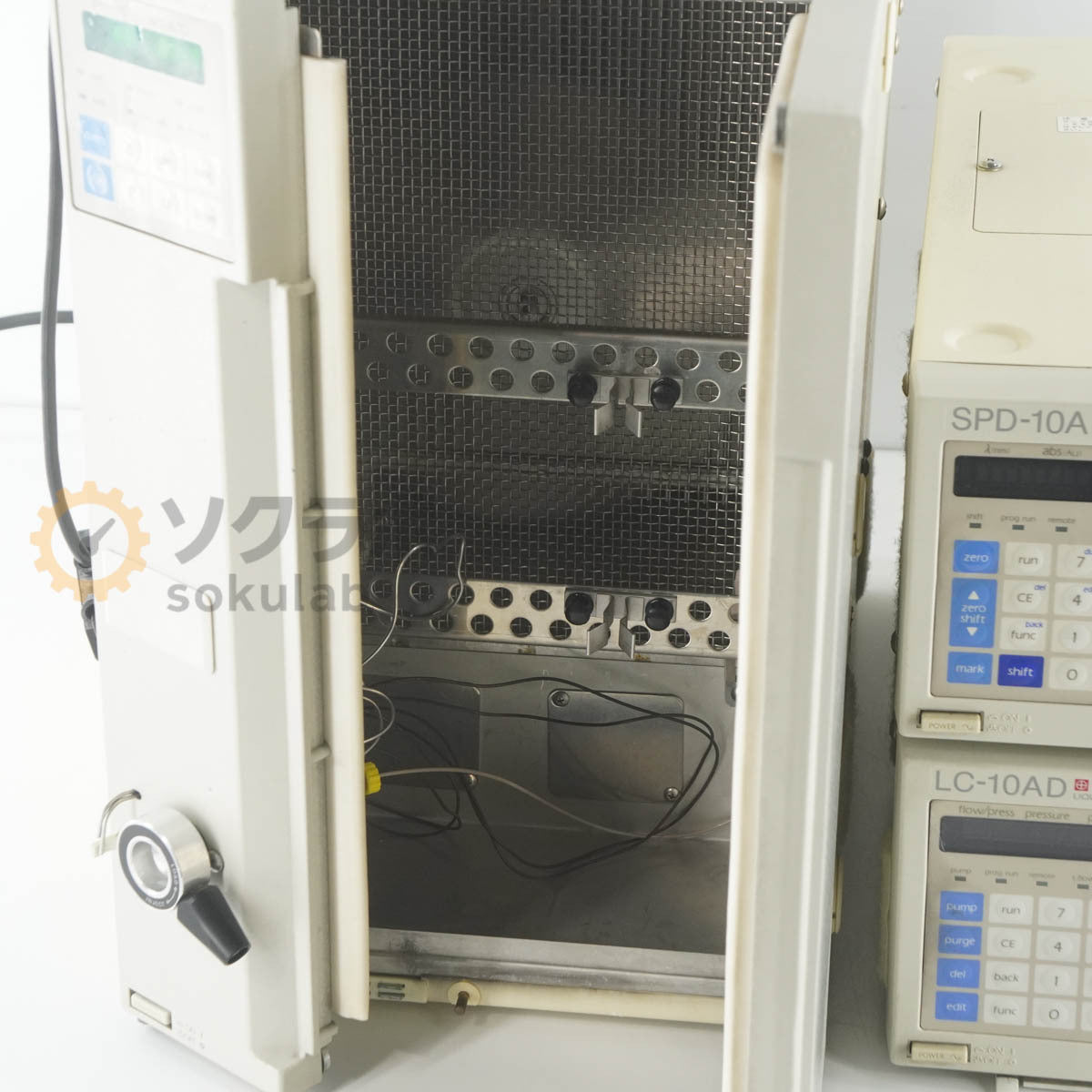Shimadzu CTO-10A SPD-10A LC-10AD DGU-4A HPLC Liquid Chromatograph Set [c1250258272]