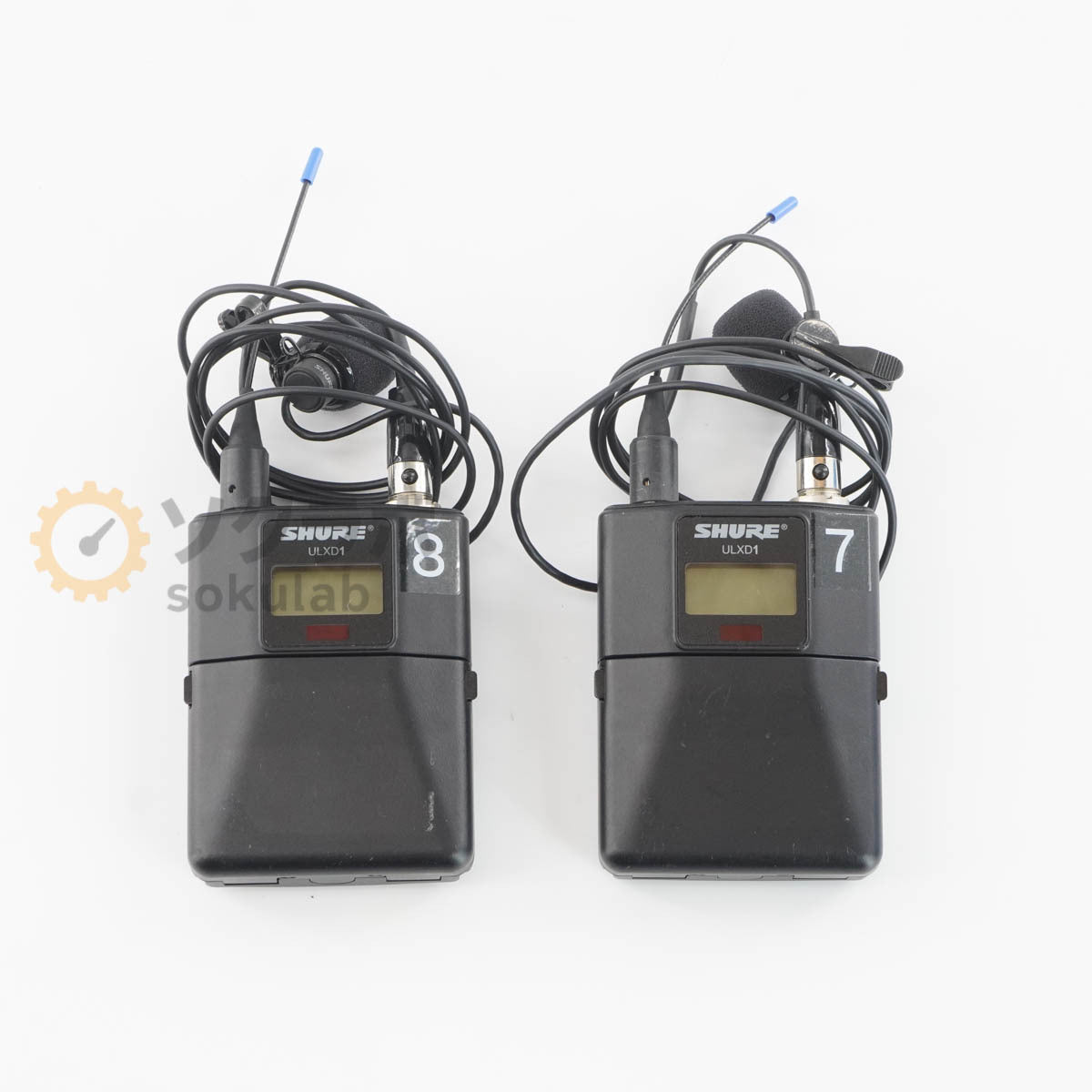 SHURE ULXD1 JB Wireless Bodypack Transmitter with SBC200 806-810MHz 2 pcs [l1250267734]