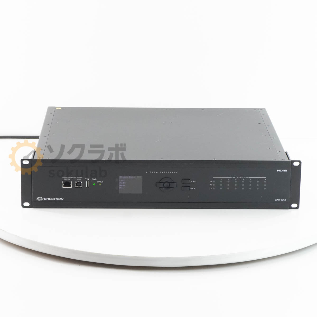 CRESTRON DMF-CI-8 8 CARD INTERFACE Encoder Decoder DigitalMedia with DM-NVX-352C*8 [x1250250533]
