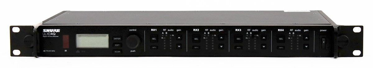 SHURE ULXD4Q Wireless Receiver 4ch AB 770-810MHz Shure ULX-D System [j1217013071]