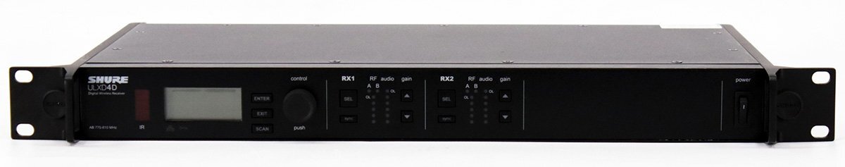 Shure ULXD4D 2ch Wireless Receiver ULX-D Series 770-810MHz [d1212190229]