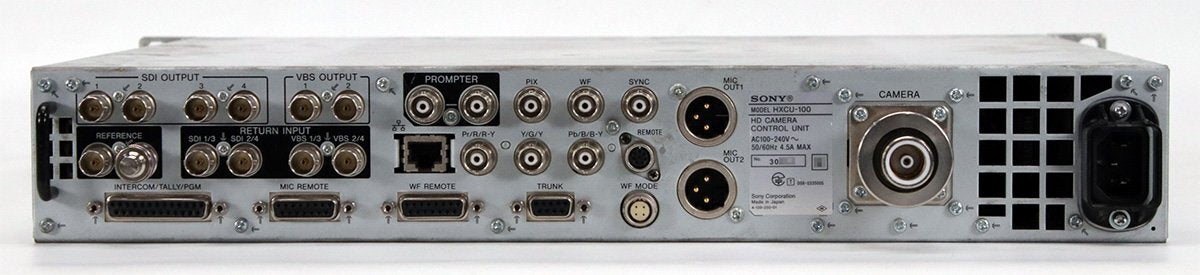 SONY HXCU-100 Camera Control Unit [d1200774229]