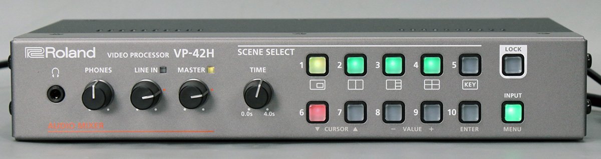 Roland VP-42H Video Processor HDMI Switcher 4 Inputs 2 Outputs [w1241307802]