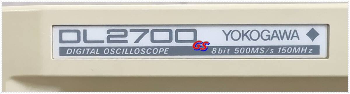 Yokogawa DL2700 Digital Oscilloscope 8bit 500MS/s 150MHz [1226572929]