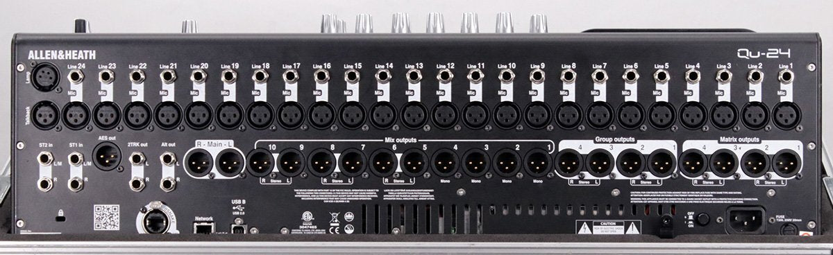 Allen & Heath Qu-24 Digital Mixing Console 32in/24out [s1244687164]
