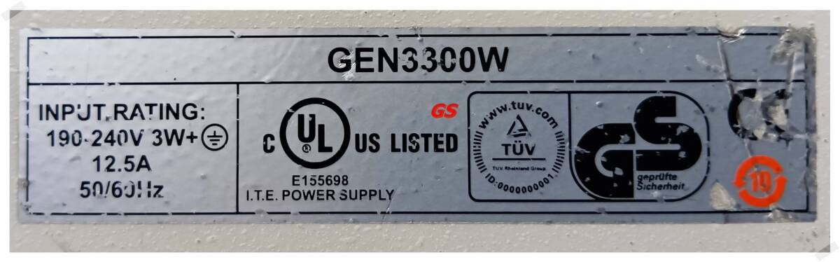TDK-Lambda GEN 3300A Programmable Power Supply [1197272916]