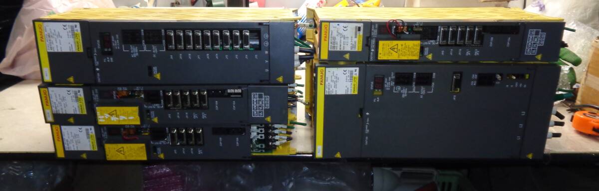FANUC A06B-6096-H105 A06B-6096-H206 A06B-6102-H211 Power Unit Lot [n1204019388]