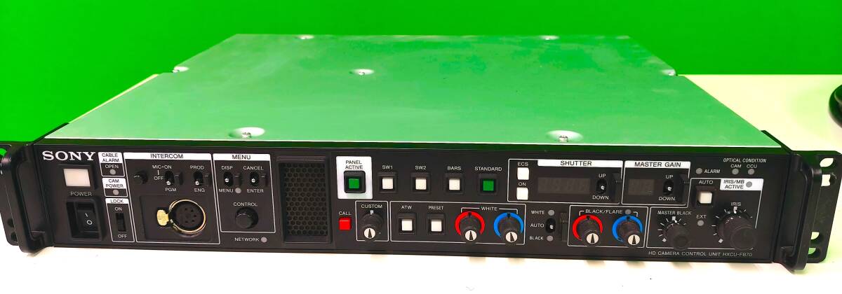 Sony HXCU-FB70 CA-FB70 Camera Control Unit with Neutrik Fiber Composite Cable CCFN-25 25m Set [d1249209741]