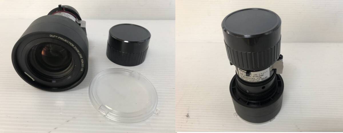 PANASONIC ET-DLE200 Projector Medium Focus Zoom Lens Set of 2 [m1180315713]