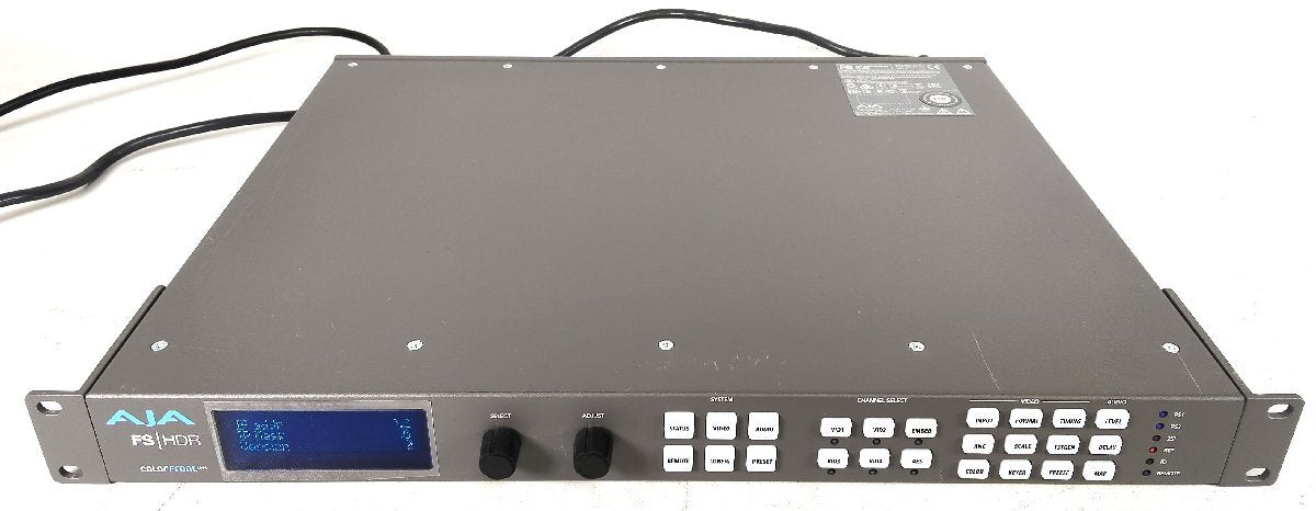 AJA FS-HDR-R0 HDR/WCG Frame Synchronizer 4K UHD SDI [d1241916101]