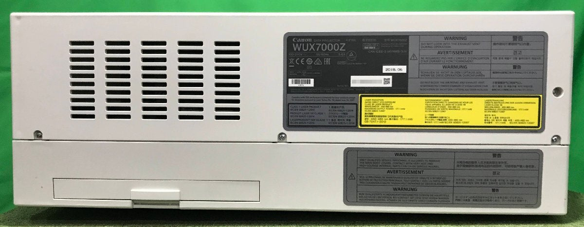 Canon WUX7000Z Projector WUXGA 13866 hours usage [k1242838364]