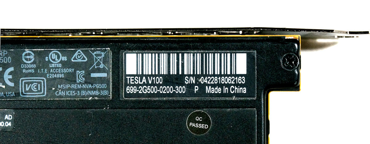 NVIDIA TESLA V100 HBM2 16GB GPGPU Deep Learning PCIe 3.0 [c1179233236]