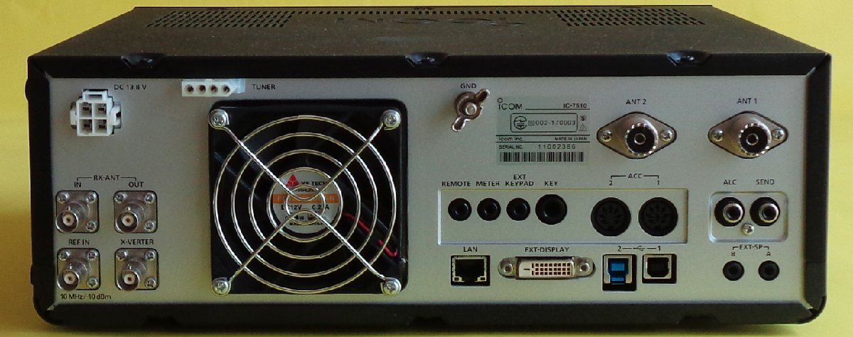 ICOM IC-7610 HF Transceiver 100W 50MHz Latest Firmware Ver1.42 [c1196307581]