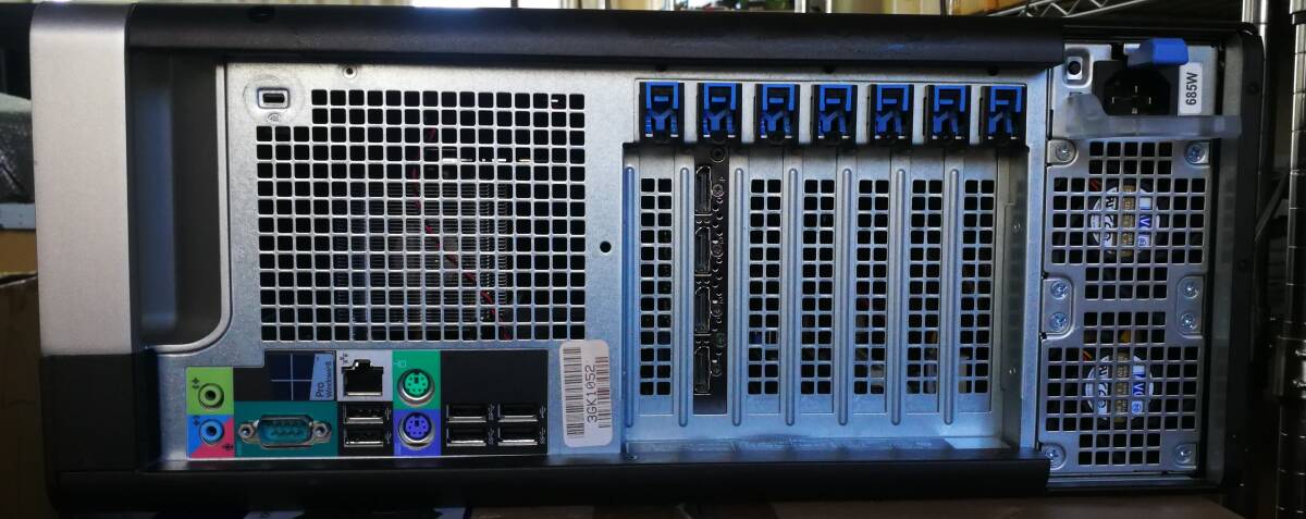 Dell Precision Tower 5810 Xeon E5-2699v3 Workstation 64GB Memory 1TB SSD 8TB HDD NVIDIA Quadro P4000 Windows 11 Pro [p1209861612]