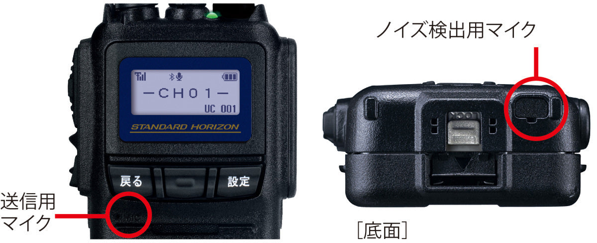 Yaesu Musen Standard Horizon SR740 Portable 5W Digital Transceiver Radio [k1186573820]