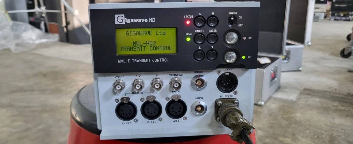 Gigawave RTX Microwave FPU Transceiver MVL-D + MVL-HD2 7070-7090MHz [j1246304310]