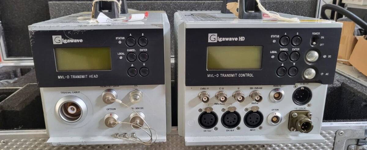 Gigawave RTX Microwave FPU Transceiver MVL-D + MVL-HD2 7070-7090MHz [j1246304310]