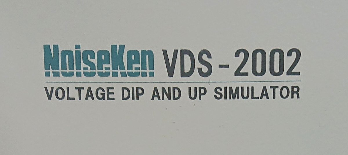 NoiseKen VDS-2002 Voltage Dip and Up Simulator Power Supply Tester [m1216429965]