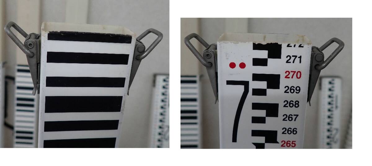 Sokia BGS40A Leveling Rod 2 Pieces Grade 2 Certified by Surveying Association [v1213080982]