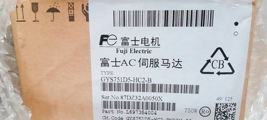 Fuji GYS751D5-HC2-B Servo Motor [l1143400867]