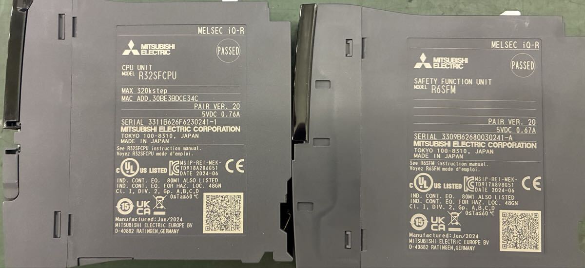 Mitsubishi Electric R32SFCPU R6SF Safety CPU Unit [1240518839]