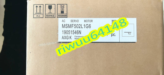 Panasonic MSMF502L1G6 Servo Motor [m1169188850]